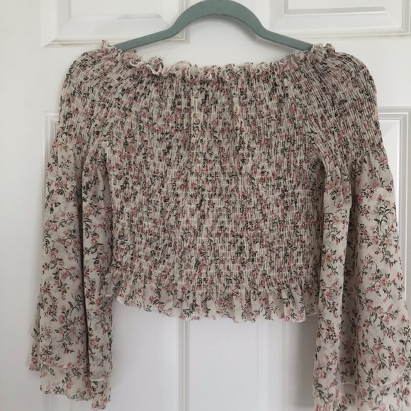 Smocked Crop Top - Picture 2 of 2